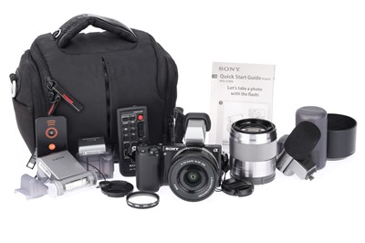 Lot 187 - A Sony NEX-5R Digital Mirrorless Camera
