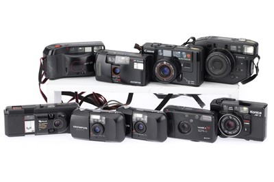 Lot 90 - A Mixed Selection of 35mm Compact Cameras