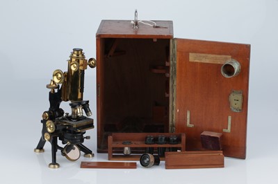 Lot 1 - A Watson 'Royal' Microscope