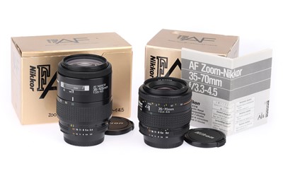 Lot 307 - A Pair of Nikon Nikkor Zoom Lenses