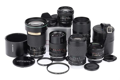 Lot 308 - A Selection of Sigma and Tamron Lenses