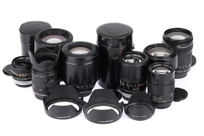 Lot 257 - A Selection of Canon Camera Lenses