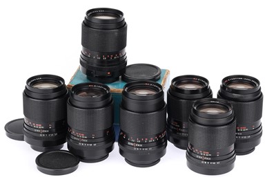 Lot 265 - A Group of Carl Zeiss Jena f/3.5 135mm Lenses