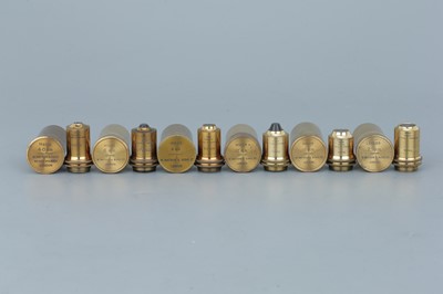 Lot 10 - A Set of 6 Watson Microscope Holoscopic Objectives