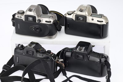 Lot 25 - A Group of Nikon AF 35mm SLR Cameras