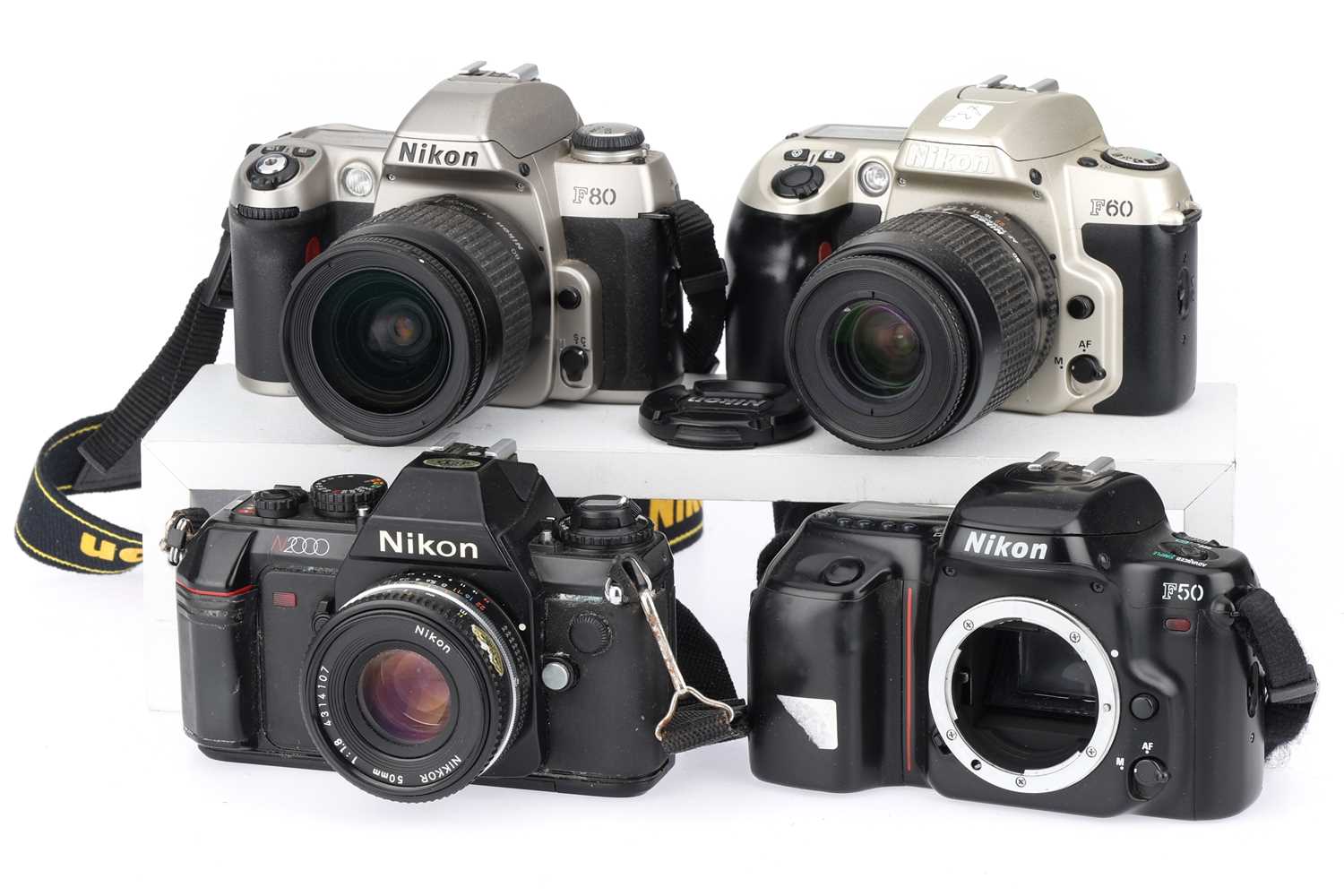 Lot 25 - A Group of Nikon AF 35mm SLR Cameras