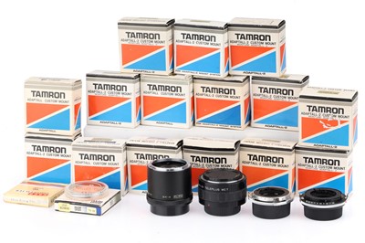 Lot 348 - A Large Selection of Tamron Adaptall Mounts