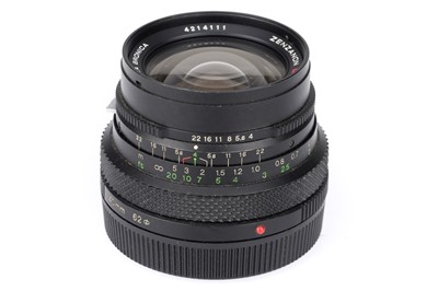 Lot 244 - A Zenza Bronica Zenzanon MC 40mm f/4 Camera Lens