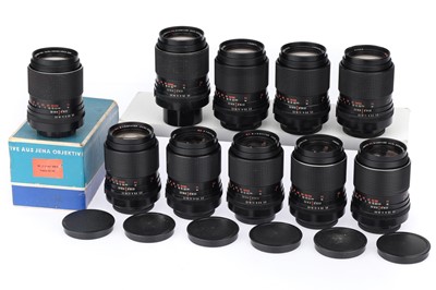 Lot 245 - A Collection of Carl Zeiss Jena MC 135mm f/3.5 Lenses