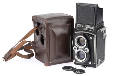 Lot 160 - An M.P.P. Microcord Medium Format TLR Camera
