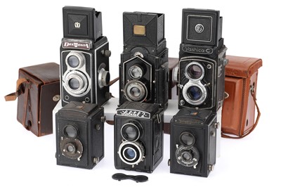 Lot 162 - A Selection of Medium Format TLR Cameras