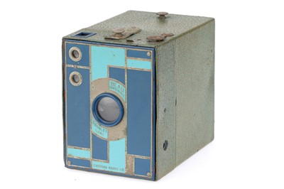 Lot 161 - A Kodak No.2 Blue Beau Brownie Box Camera