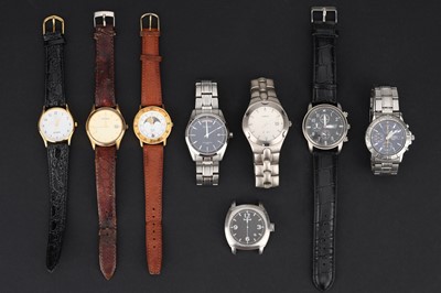 Lot 399 - A Selection of Gentleman's Wrist Watches