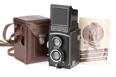 Lot 156 - A Rolleicord IIb Medium Format TLR Camera