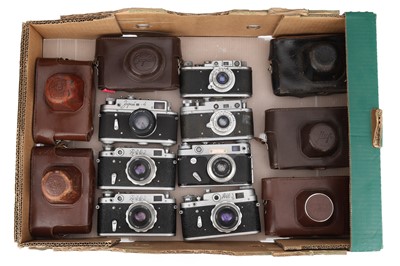 Lot 45 - A Selection of Soviet Rangefinder Cameras