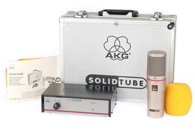 Lot 496 - An AKG Solidtube Studio Microphone