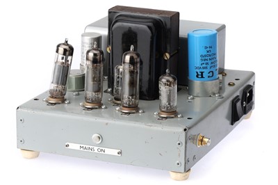 Lot 464 - ꩜ An Unsigned Self-Build Tube Amplifier