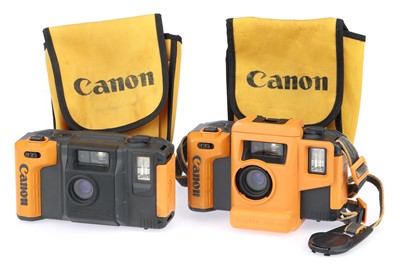 Lot 48 - Two Canon AS-6 35mm Weather-Proof Compact Cameras