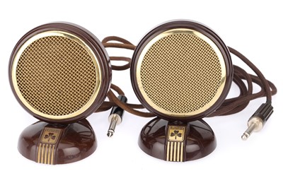 Lot 461 - A Pair of Grundig Condenser Microphones