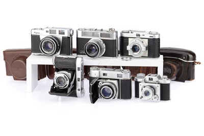 Lot 57 - A Selection of 35mm Rangefinder Cameras