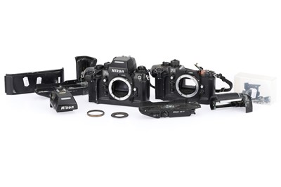 Lot 24 - A Pair of Nikon F4 Camera Bodies