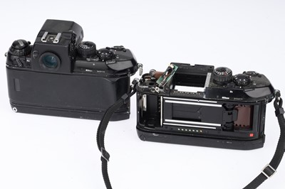 Lot 24 - A Pair of Nikon F4 Camera Bodies