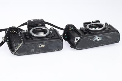 Lot 24 - A Pair of Nikon F4 Camera Bodies