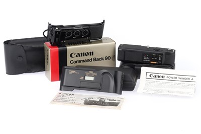 Lot 341 - A Selection of Canon Camera Accessories