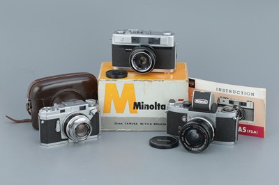 Lot 339 - Three 35mm Film Cameras