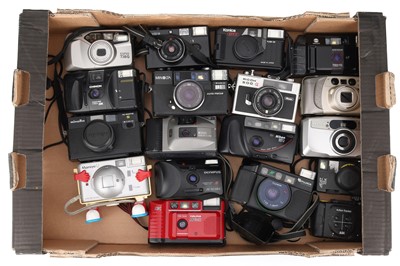 Lot 60 - A Mixed Selection of 35mm Compact Cameras