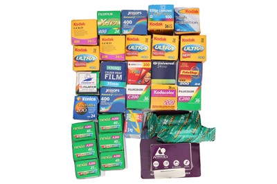 Lot 358 - A Selection of Expired Colour Film