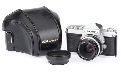 Lot 17 - A Nikon Nikkormat FT 35mm SLR Camera
