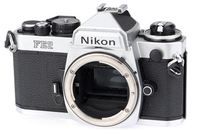 Lot 18 - A Nikon FE2 35mm SLR Camera