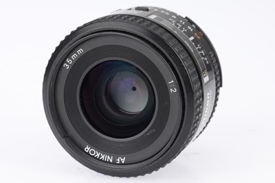 Lot 22 - A Nikon AF Nikkor 35mm f/2 Camera Lens