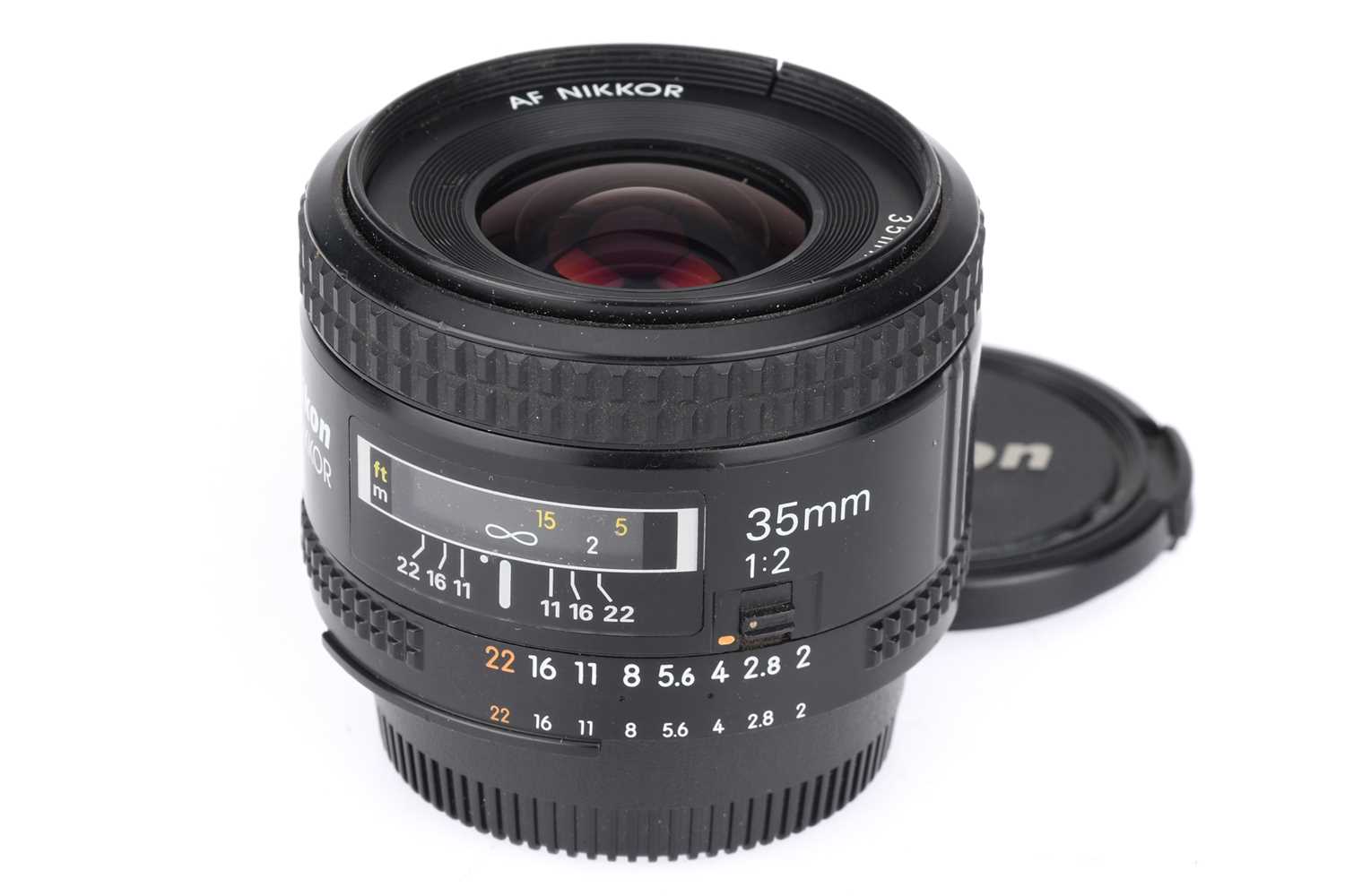 Lot 22 - A Nikon AF Nikkor 35mm f/2 Camera Lens