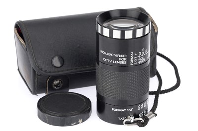 Lot 339 - A Focal Length Finder For CCTV Lenses