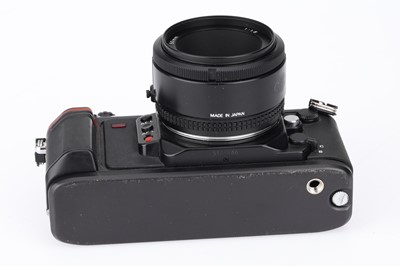 Lot 14 - A Nikon F-501 35mm Camera & a Mixed Selection of Nikon SLR Camera Accessories