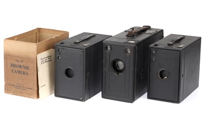 Lot 200 - Three Large Box Type Cameras