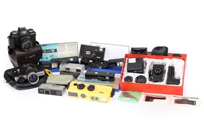 Lot 202 - A Selection of 110 & Subminiature Cameras