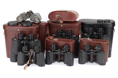 Lot 435 - A Group of Carl Zeiss Jena Binoculars