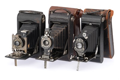 Lot 207 - A Group of Kodak Folding Cameras