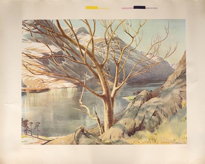 Lot 502 - ꩜ A Colour Print "Winter Sunshine, Buttermere"