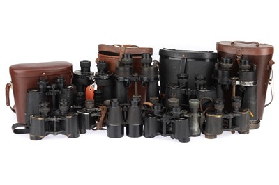 Lot 443 - A Mixed Selection of Mostly Military Binoculars
