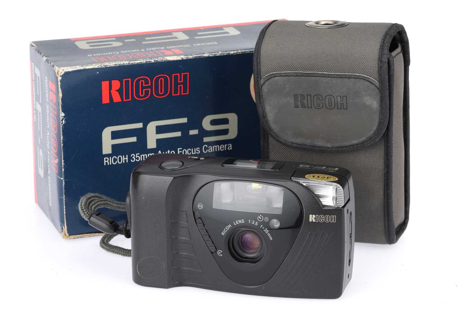 Lot 38 - A Ricoh FF-9 35mm Compact Camera