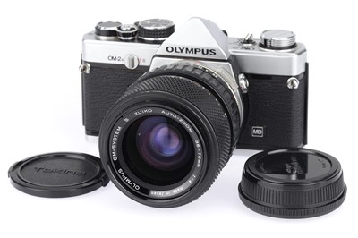 Lot 139 - An Olympus OM-2N 35mm SLR Camera Body