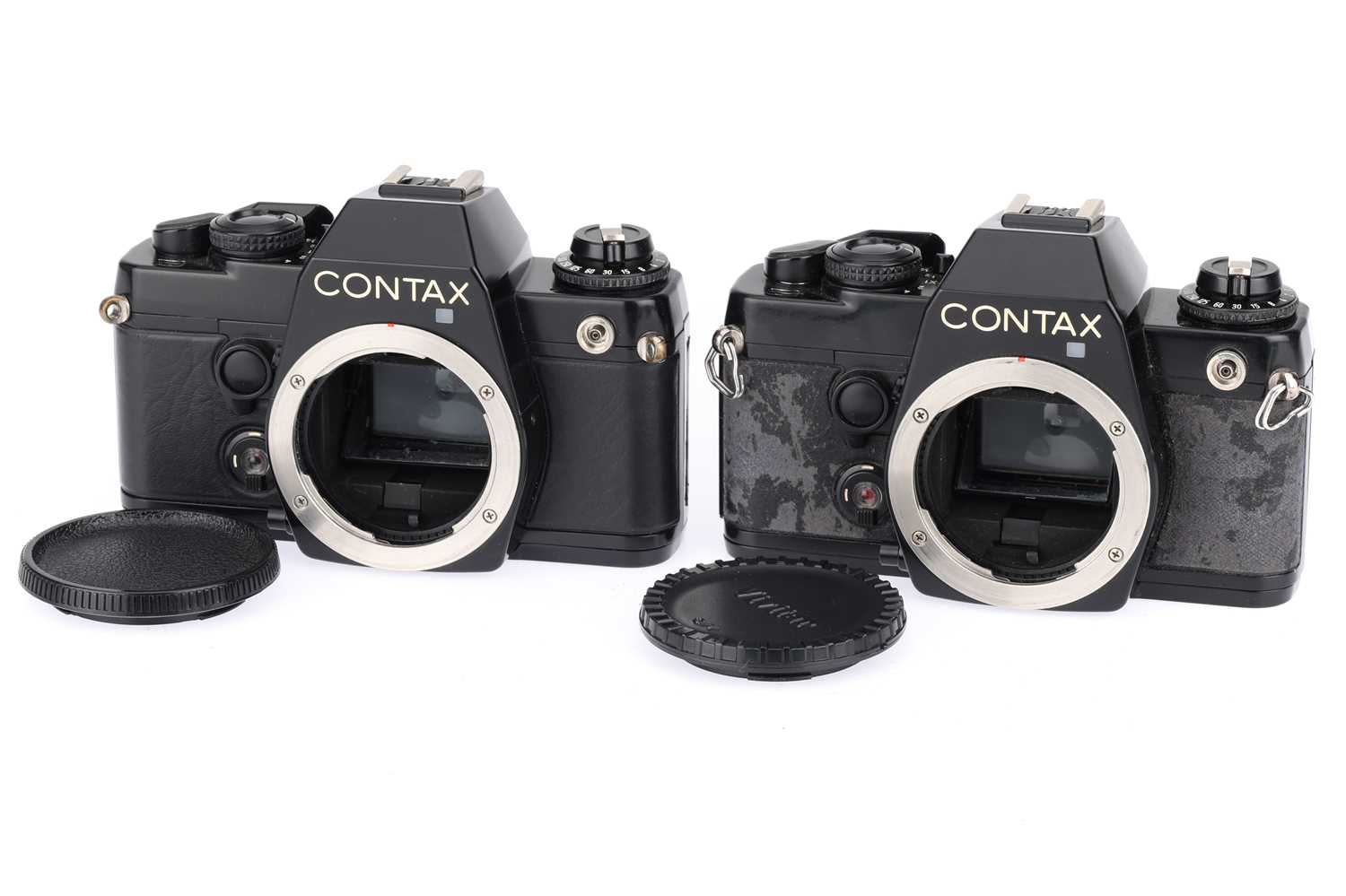 Lot 37 - A Pair of Contax 139 Quartz 35mm SLR Camera bodies