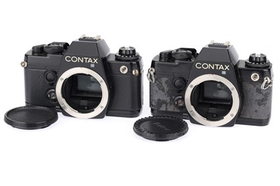 Lot 37 - A Pair of Contax 139 Quartz 35mm SLR Camera bodies