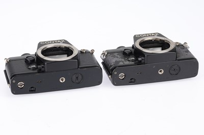 Lot 37 - A Pair of Contax 139 Quartz 35mm SLR Camera bodies