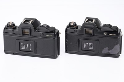 Lot 37 - A Pair of Contax 139 Quartz 35mm SLR Camera bodies