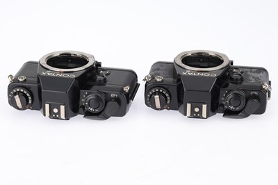 Lot 37 - A Pair of Contax 139 Quartz 35mm SLR Camera bodies